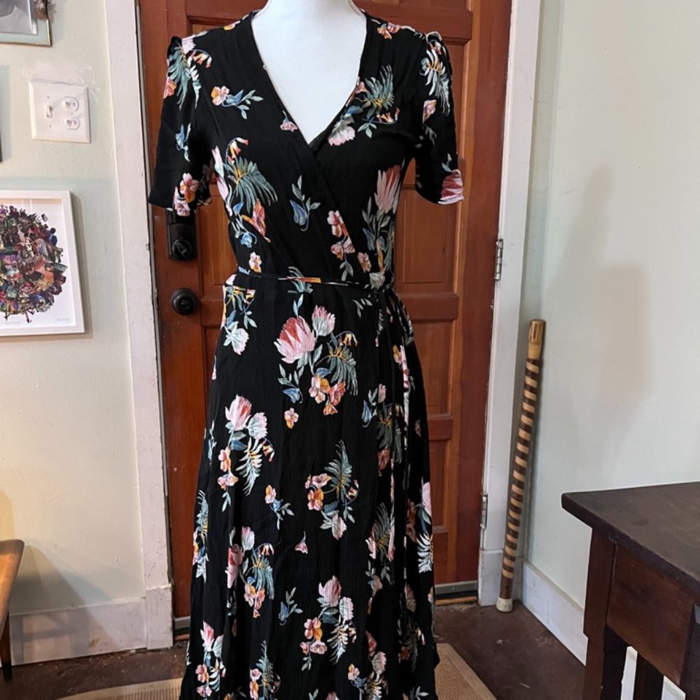 Lulus lovely summer wrap dress.